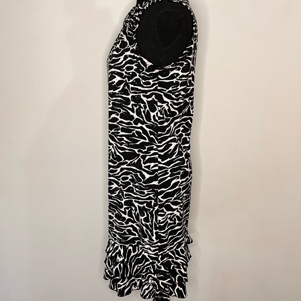 MSK Petite Animal Print Sleeveless Dress - Picture 6 of 13